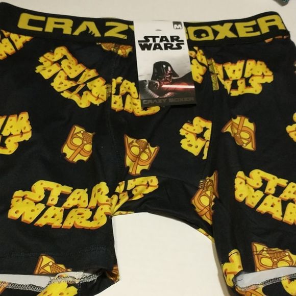 Crazy Boxer Star Wars Boxer Briefs Size Medium. New with tags - Picture 1 of 2